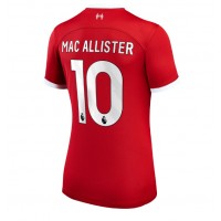Fotballdrakt Dame Liverpool Alexis Mac Allister #10 Hjemmedrakt 2023-24 Kortermet